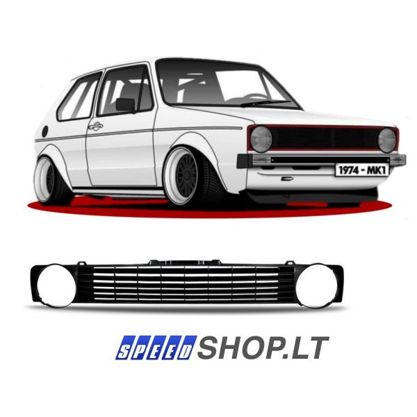 GOLF MK1 grotelės be logo